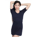 American Apparel Ladies Jersey Crew Neck Short Sleeve T-Shirt Dress